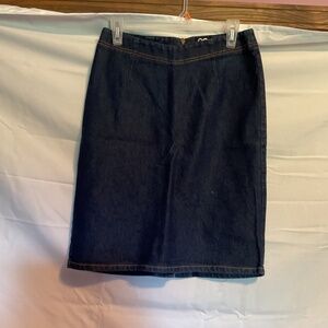 XOXO Denim Skirt